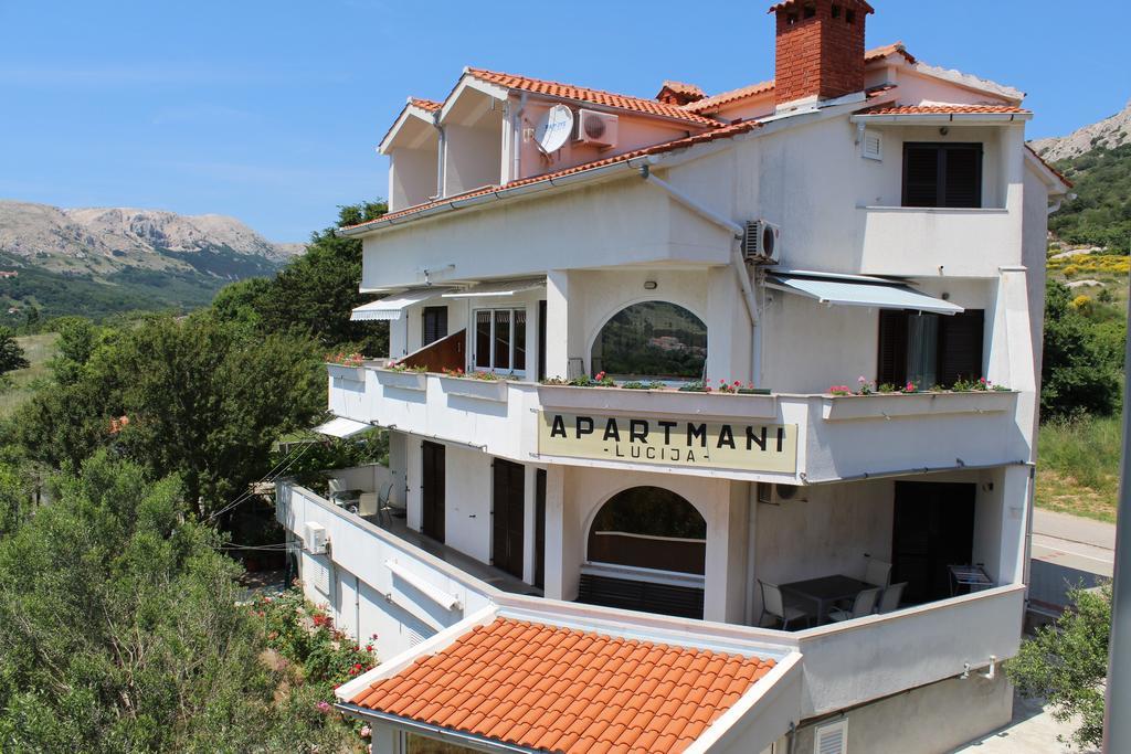 Apartments Lucija Baška Exterior foto