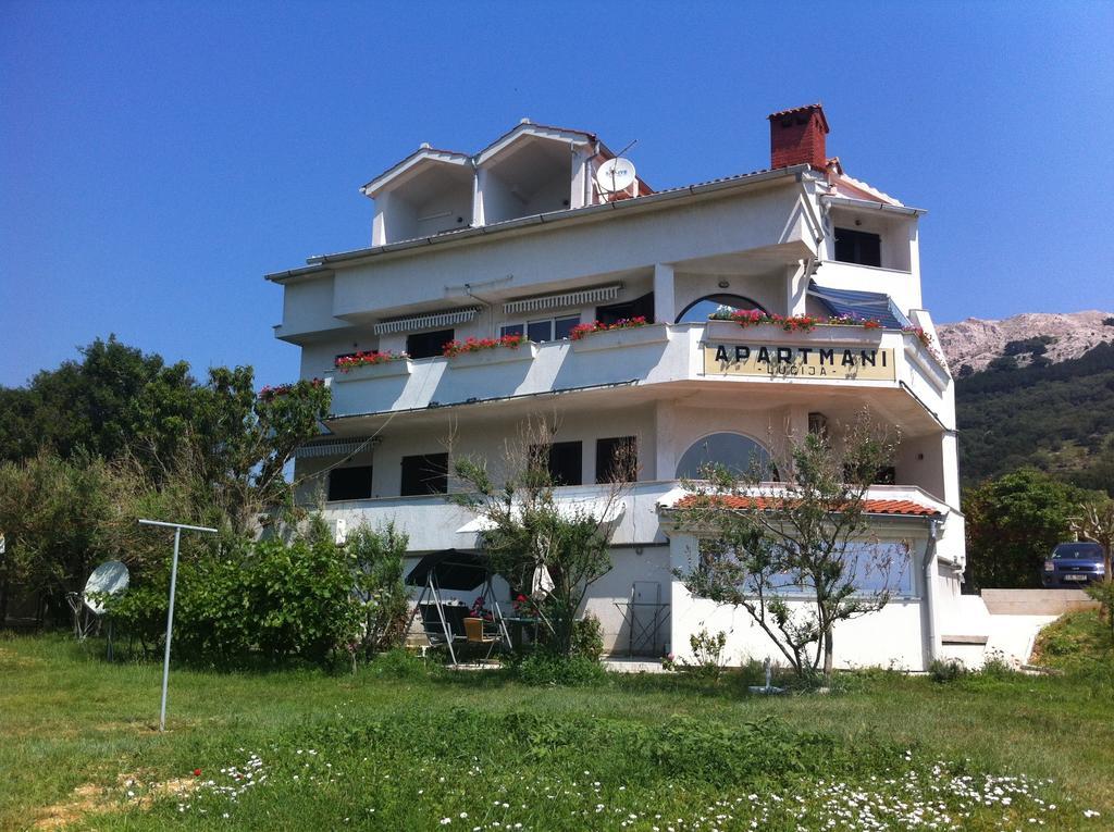 Apartments Lucija Baška Exterior foto